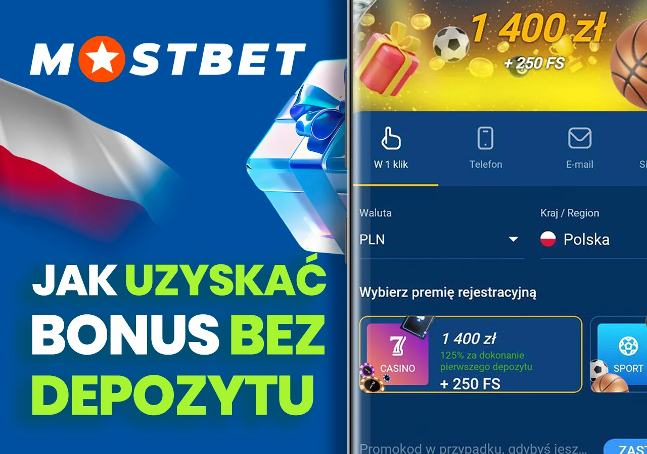 Zarejestruj się w Mostbet i odbierz bonus bez depozytu